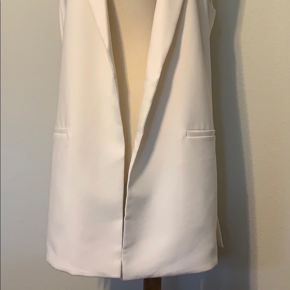 NWOT Dylan Gray open front cream cardigan sz 2 - Picture 6 of 8